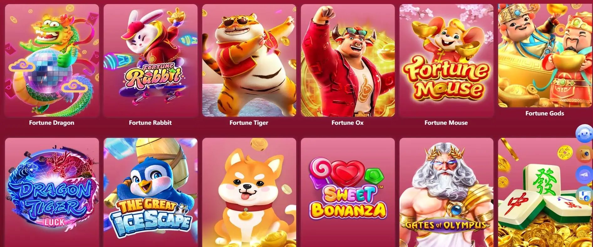 tante featured game showcase
