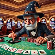 tante Sakong live dealer table with three-card hands displayed on screen